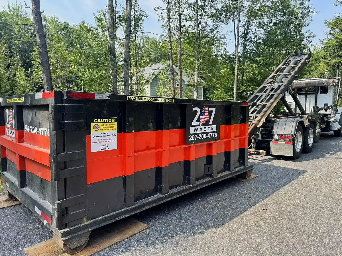207 Waste, LLC dumpster rental in Poland, ME