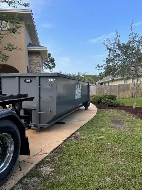 AAA Waste Services dumpster rental in Shalimar, FL